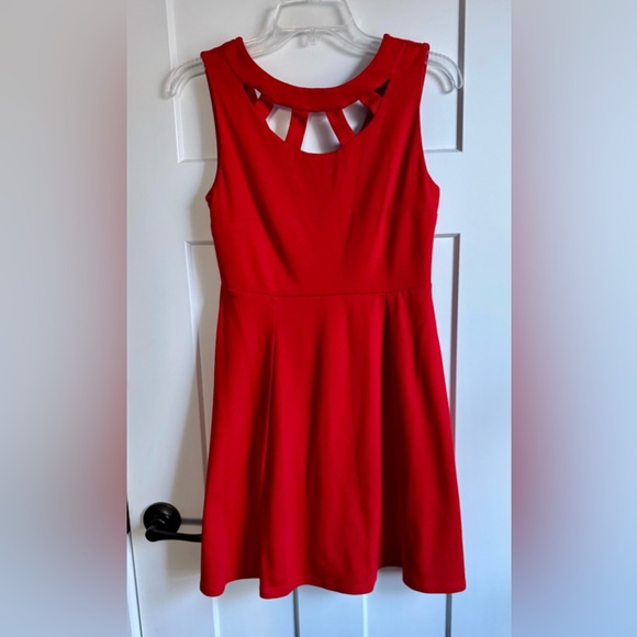 Kandy Kiss Stretch Red Dress 4 - Picture 5 of 6